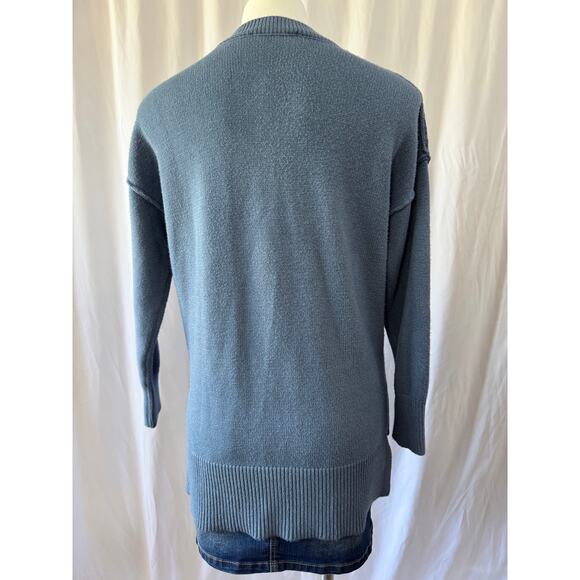 Philosophy Republic Clothing Blue‎ V-Neck Sweater - Size Medium - Picture 9 of 10
